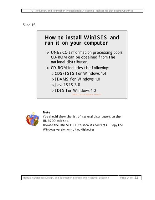 Database design, and information storage and retrieval