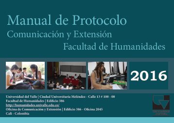 Manual de Protocolo Comunicación y Extensión