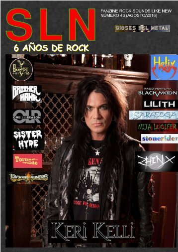 SOUNDS LIKE NEW Nº 43 (HEAVY ROCK FANZINE)