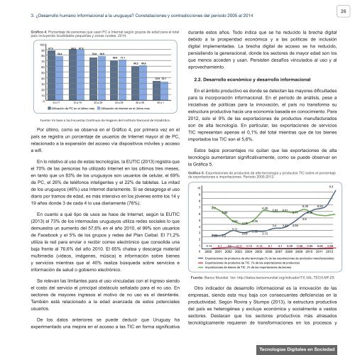 Tecnologías Digitales en Sociedad