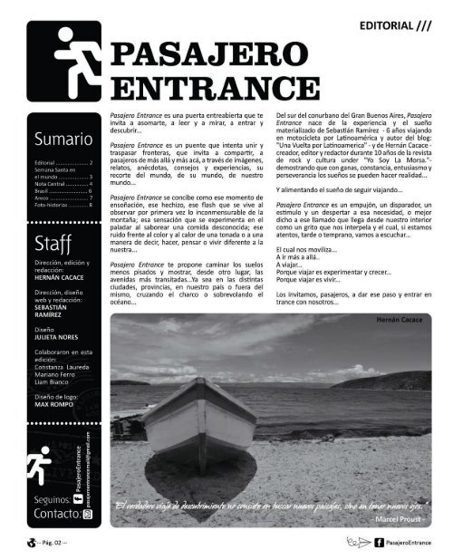 PASAJERO ENTRANCE N°1