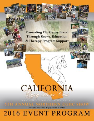 2016 Northern Show Program