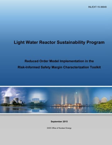 Light Water Reactor Sustainability Program