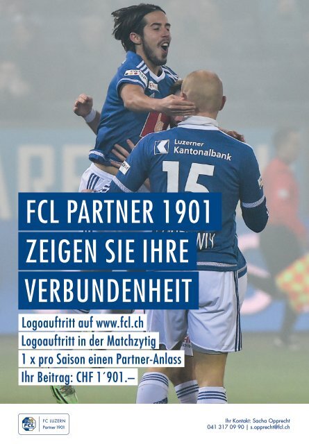 FC LUZERN Matchzytig N°3 16/17 (RSL 5)