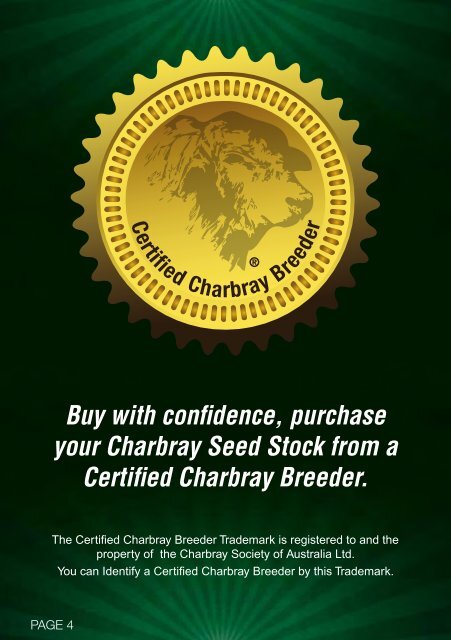 2016 Charbray National Sale Catalog