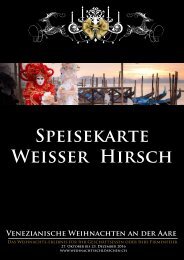 2 - Speisekarte Weisser Hirsch