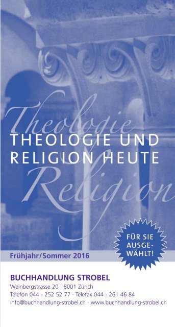 Theologie und Religion heute