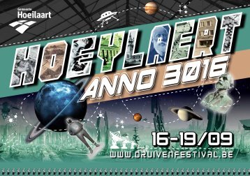 Festivalbrochure Druivenfestival 2016