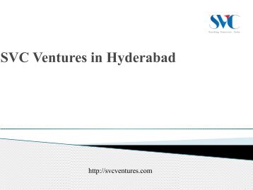 SVC Ventures in Hyderabad