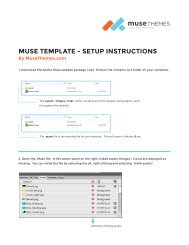 MuseThemes_Setup Instructions