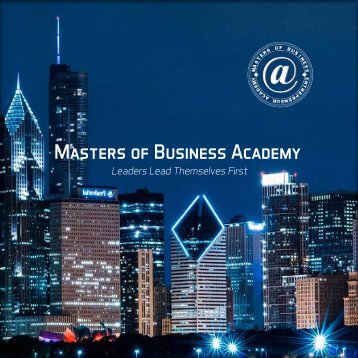 Masters of Business Academy: The Business School for Small Biz CEOs