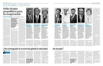 Ocho riesgos geopolíticos para la recuperación (Diario Expansión, 7 agosto 2016)