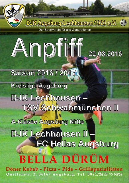 Anpfiff_2016-08-20 - DJK Lechhausen