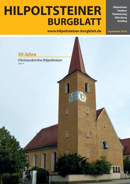 Hilpoltstein kath kirche Pfarrverband Hilpoltstein: