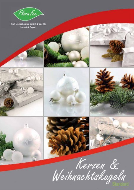 Katalog Weihnachtskugeln Kerzen 2016 | Flora Fee