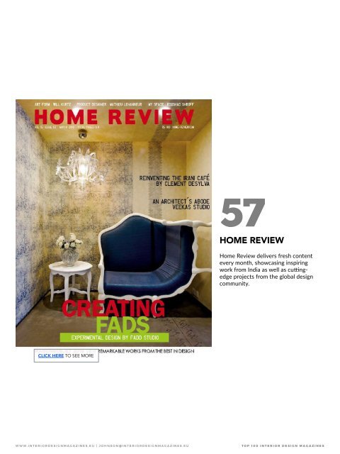 Top 100 Interior Design Magazines