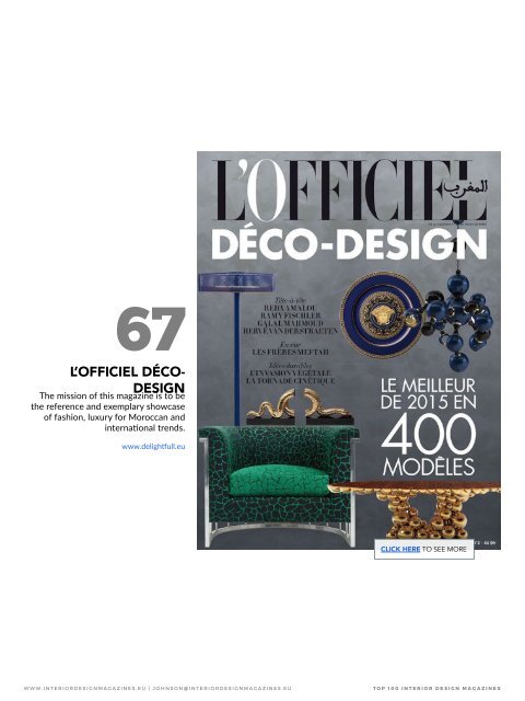 Top 100 Interior Design Magazines