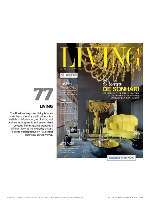 Top 100 Interior Design Magazines