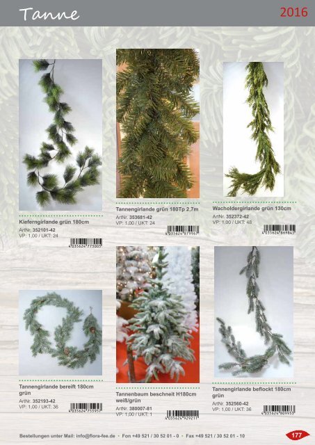 Katalog Weihnachten 2016 | Flora Fee