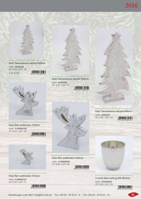 Katalog Weihnachten 2016 | Flora Fee