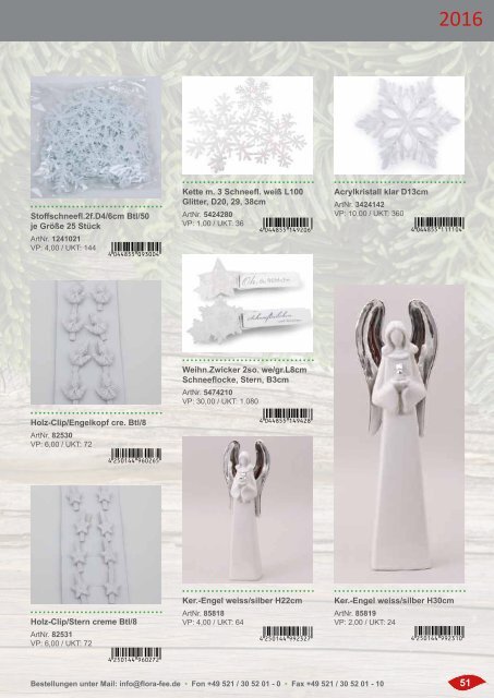 Katalog Weihnachten 2016 | Flora Fee