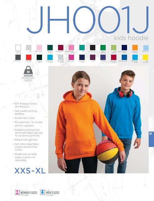 Just Hoods Katalog 2016