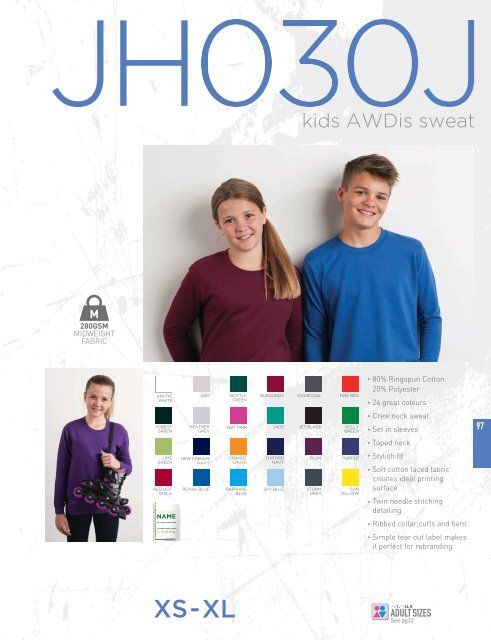 Just Hoods Katalog 2016
