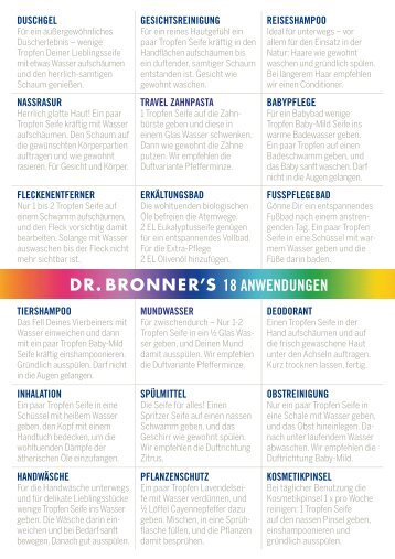 Dr. Bronner’s 18 in 1