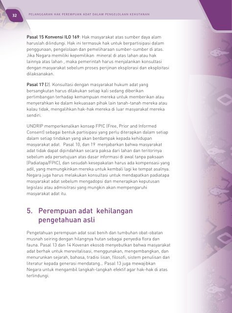 Pelanggaran Hak Perempuan Adat dalam Pengelolaan Kehutanan