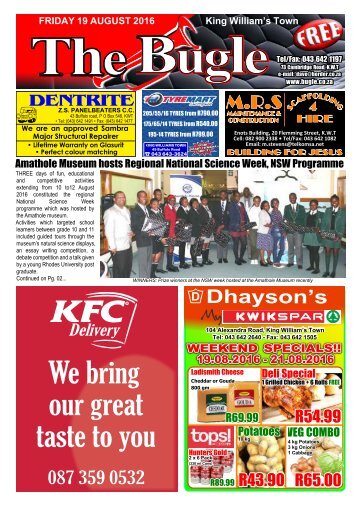 BUGLE 19-08-2016