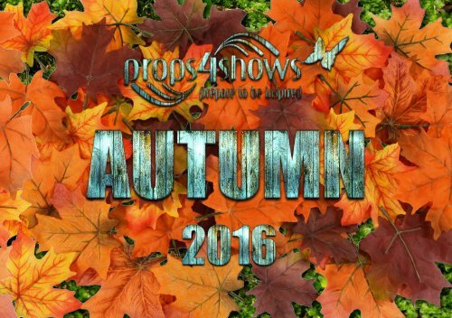 Props4Shows Autumn 2016