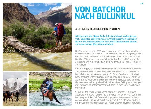 Mit Yak und Pack durch den Pamir