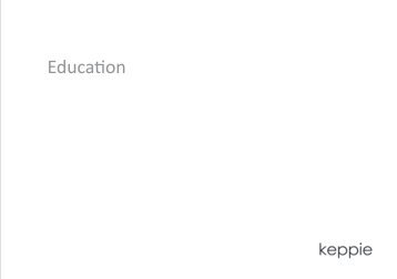 Keppie Design - Education