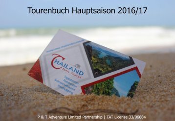 Toms-Thailandtouren Tourkatalog