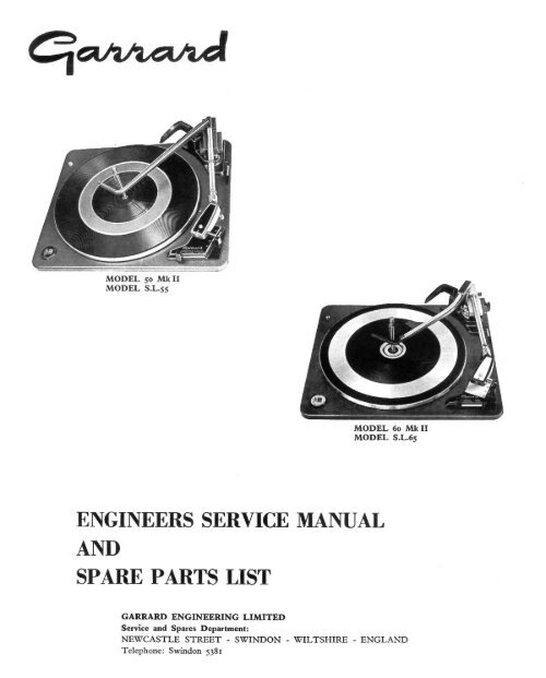 Garrard-50-Owners-Manual