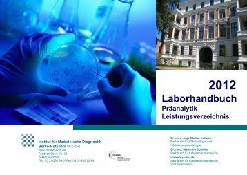 Laborhandbuch - Medizinisches Labor Potsdam