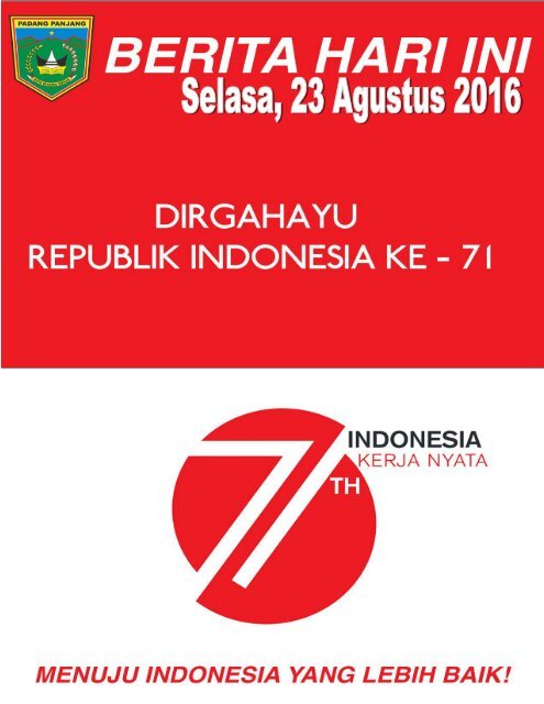 e-Kliping Selasa, 23 Agustus 2016