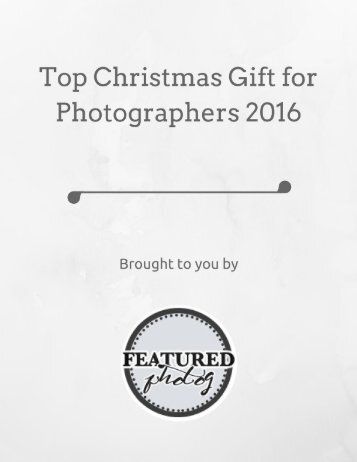 Top Christmas Gift for Photographers 2016