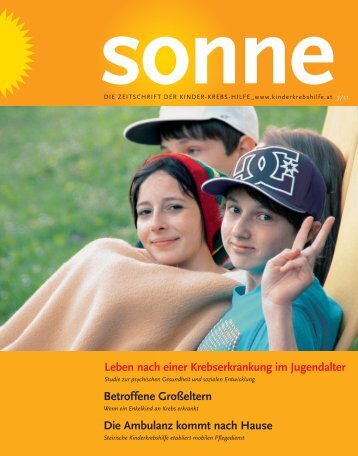 SONNE - Österreichische Kinder-Krebs-Hilfe
