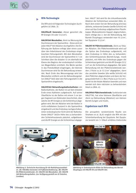 Chirurgie 2/2012 - BÖC Berufsverband österreichischer Chirurgen ...