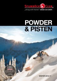 SPORTaktiv Winterguide 2016 SPORTaktiv Winterguide 2016