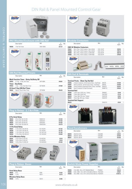 WF Senate Trade Price Product Guide Edition 2 March 2016 V2