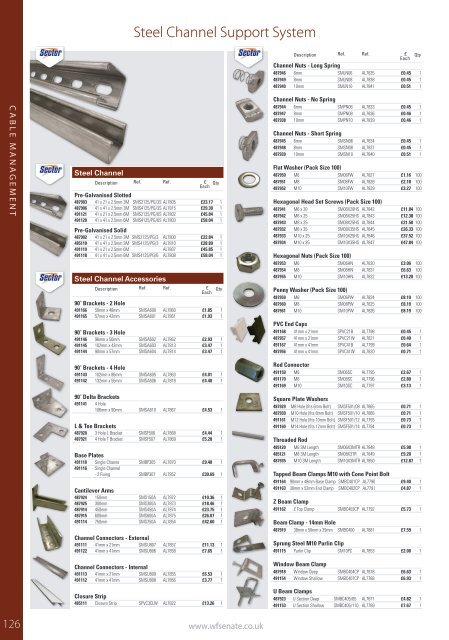 WF Senate Trade Price Product Guide Edition 2 March 2016 V2