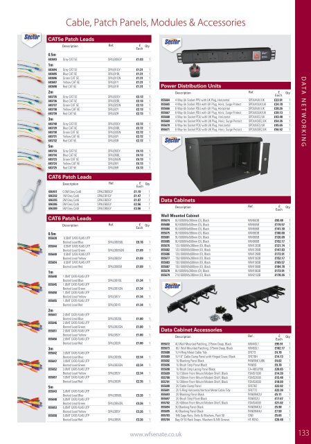 WF Senate Trade Price Product Guide Edition 2 March 2016 V2