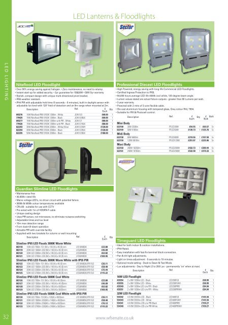 WF Senate Trade Price Product Guide Edition 2 March 2016 V2