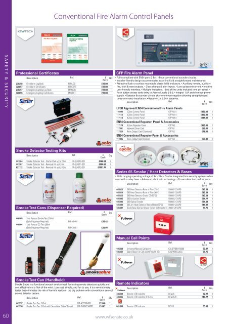 WF Senate Trade Price Product Guide Edition 2 March 2016 V2