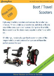 3 Boot Scooters