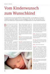 Vom Kinderwunsch zum Wunschkind - IVF Zentren Prof. Zech