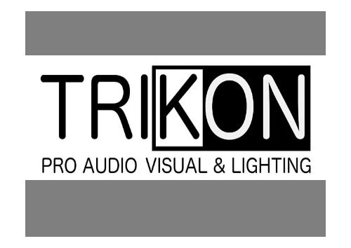 TRIKON Audio Katalog