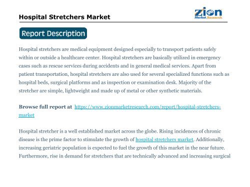 Hospital Stretchers Market